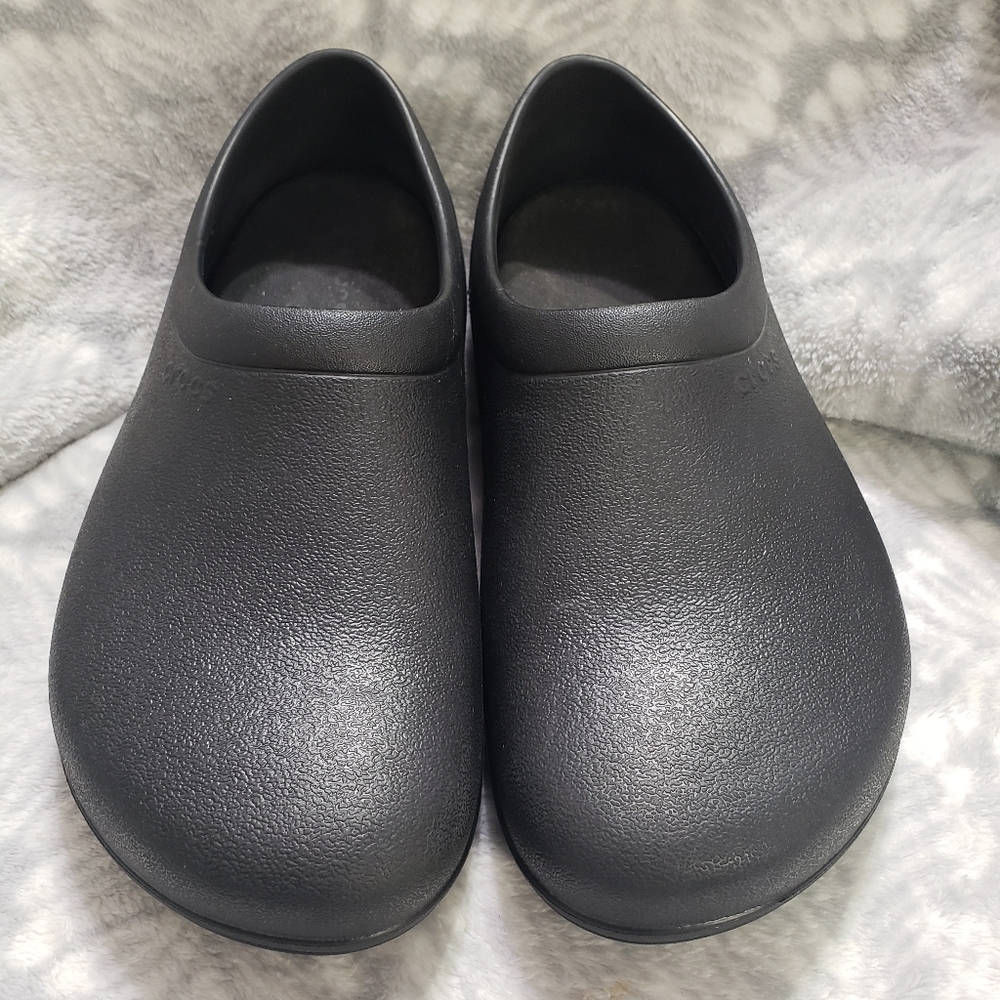 CROCS On the Clock Slip Resistant Work Slip On